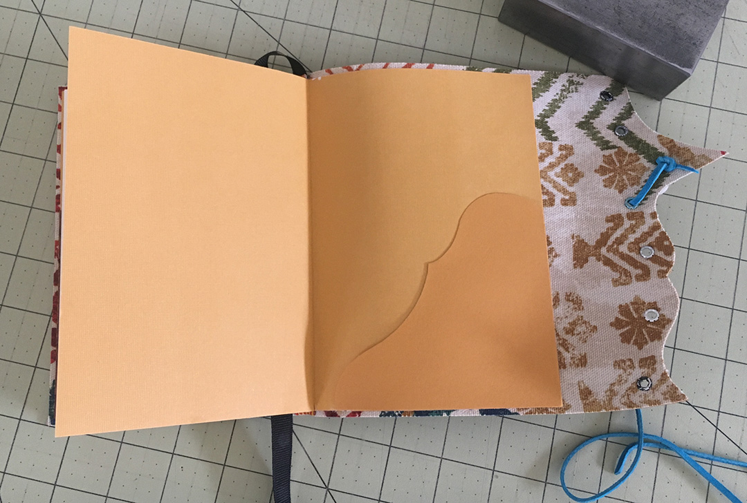 Inside Pocket for Faux Leather Wrapped Journal