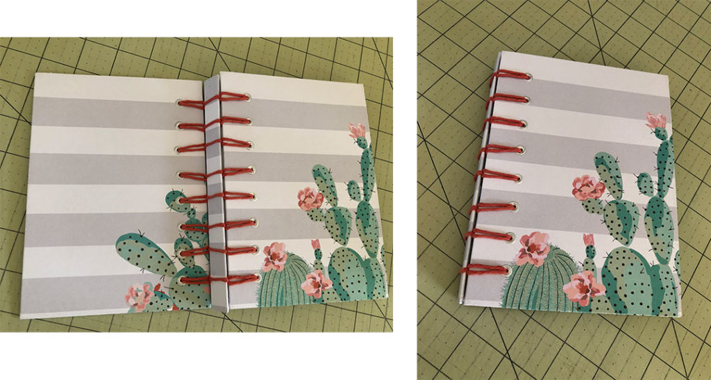 Handmade DIY Secret Belgian Binding Bookbinding Example