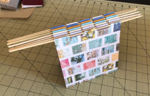 Handmade DIY Piano Hinge Bookmaking Example