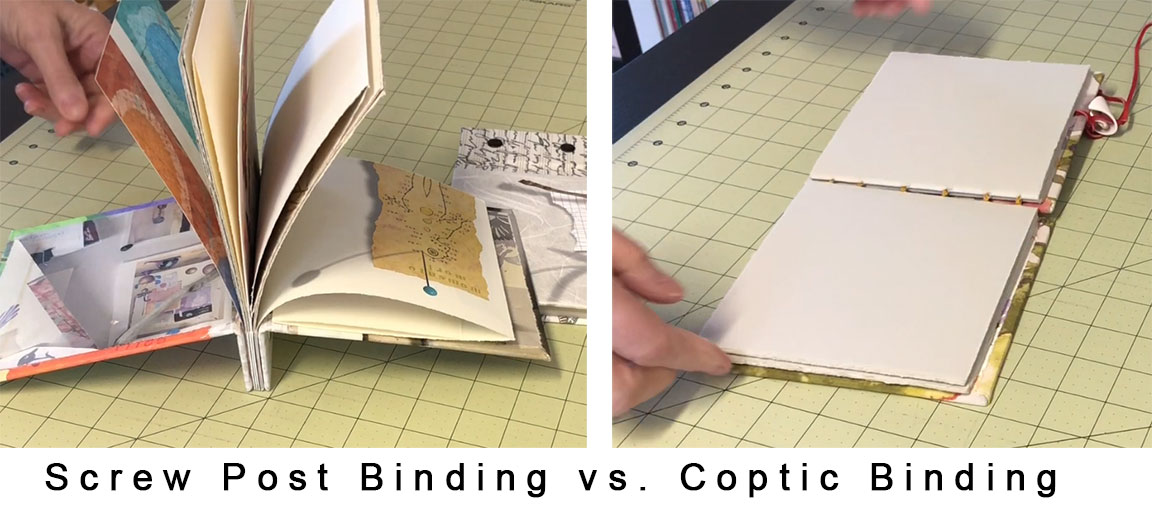 Tutorial  How to Make a Stab Bound Book with Loose Leaf Paper