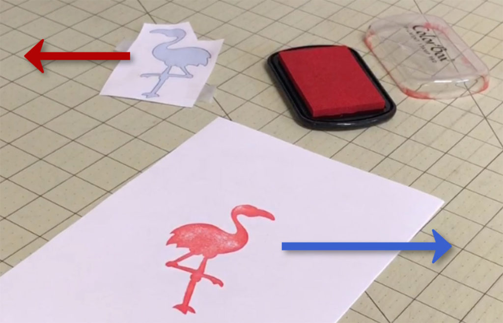 Making Rubber Stamps Transfer Method Reverses Image