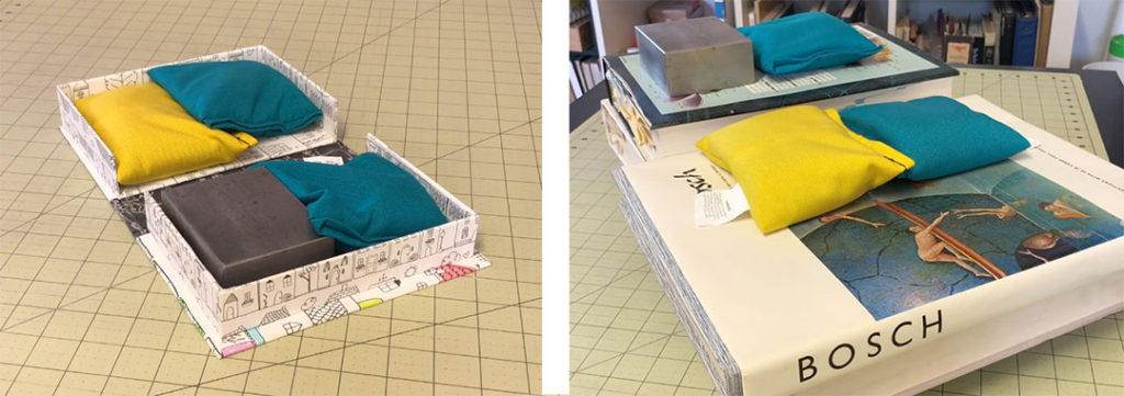 Clamshell Box Glue Trays Final Weight